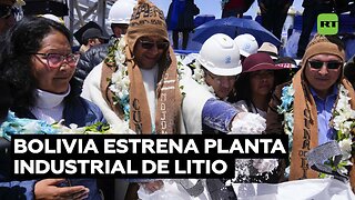 Bolivia pone en marcha la primera planta industrial de litio