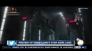 Preview of Disneyland's Star Wars Land