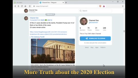 More Truth about the 2020 Election
