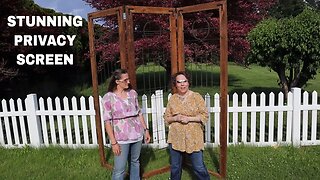 How to Make a Trellis Privacy Screen