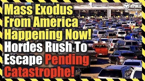 Mass Exodus From America Happening Now! Hordes Rush To Escape Pending Catastrophe!