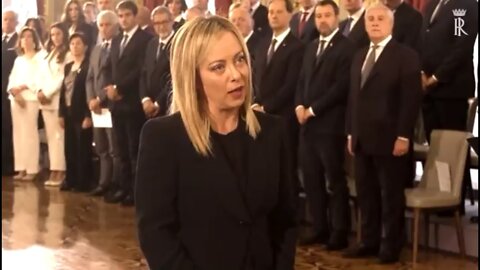 IT: Giorgia Meloni Sworn in as the First Female Italian Prime Minister