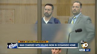 No bail for man accused of killing his mother in Oceanside