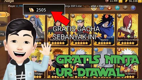 Code Redeem Terbaru || Naruto Game Gratis Ninja UR || Ninja War V2 Special || Konoha Legend