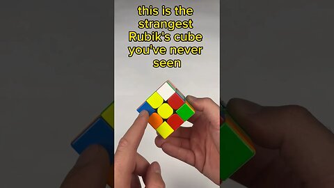 What was that at the end😳😳 #rubikscube #cubing #speedcuber #funny