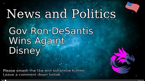 Gov Ron DeSantis Wins Againt Disney
