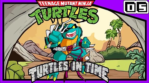 Slash - TMNT - Turtles in Time - HARD - COOP Snes - PT 05