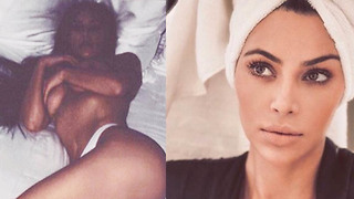 Kim Kardashian's Latest TOPLESS Photo Proves She Does NOT Age!!