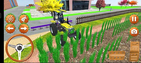 how to tractor se khet katta hua | tractor se khet katta hua video game| Android game play 2024