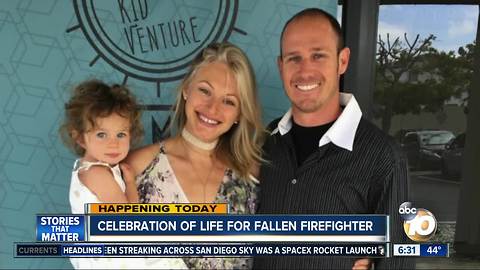 Celebration of Life for fallen San Diego firefighter