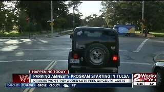 Parking amnesty program starting in Tulsa