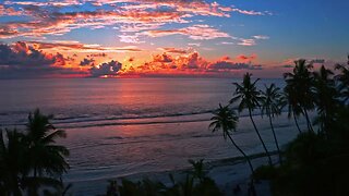 Atardecer en la Playa 1 - Úsalo Gratis