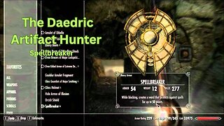 Skyrim - Baldric the Daedric Artifact Hunter - #12 - Spellbreaker