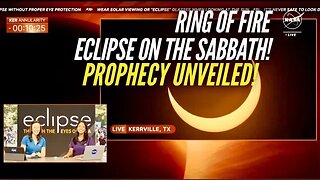 Eclipse On Sabbath now we know EXACTLY what Eclipse Means!