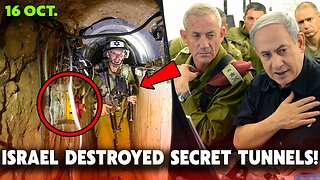 10-16-23 Israel Elite Troops Destroyed Hamas SECRET TUNNEL Network of 5,000 Entrances and Exits!