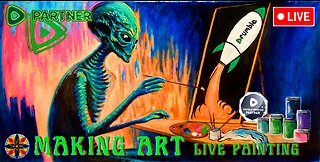 Live Painting - Making Art 6-25-24 - Art in the Morning Time