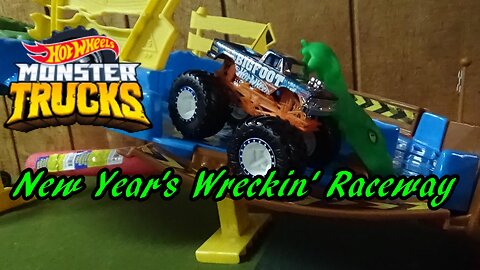 Hot Wheels Monster Trucks Wreckin' Raceway Tournament (Race 1)