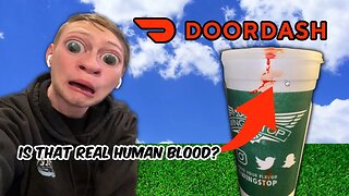 Wingstop Gives DOORDASH Customer Drink W/Human Blood?!?