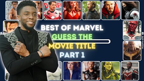 Best Of Marvel | Guess The Movie Title | Part 1 🎥