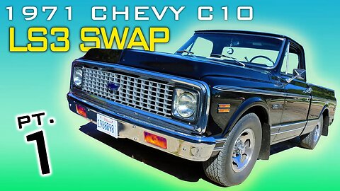 1971 Chevrolet C10 LS3 4L60 Transmission Swap Video Series Part 1 V8 Speed and Resto Shop