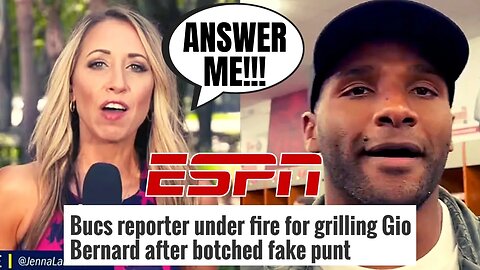 ESPN Reporter Gets DESTROYED After Giovani Bernard Questions GO VIRAL | Sports Media FAIL