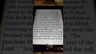 Mandela effect Bible change believers have a problem with Luke 4 where Jesus Read from a scroll