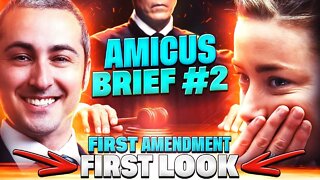 Breaking: Amber Heard's Amicus File Brief #2 in the Johnny Depp Appeal (Addresses First Amendment)