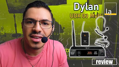 Microfone headset Dylan UDX-03 Multi. Excelente qualidade e custo benefício! REVIEW