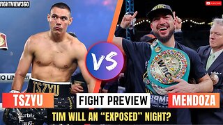 "Tim Due A Bad Night Against Mendoza?" Tszyu vs Mendoza FIGHT WEEK Preview | Tim BEST At 154 Now?