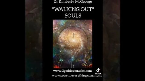 Souls that are walking out. Are you? Do you know someone?