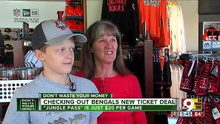 New Bengals Jungle Pass offers $20 tickets