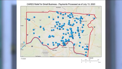 County relief grant helping to save 200 small, local businesses