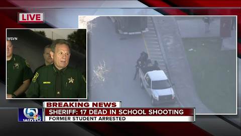 Broward County Sheriff updates school shooting that left 17 dead