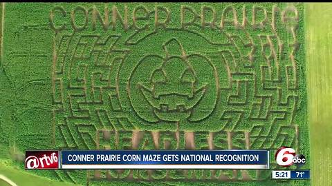 Headless Horseman corn maze at Conner Prairie receives national recognition
