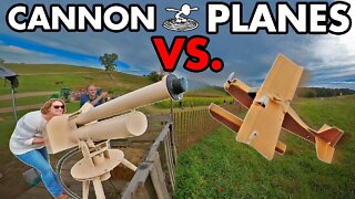 Apple Cannon vs. Airplanes - Lots of Carnage