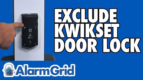 Excluding a Kwikset Z-Wave Lock