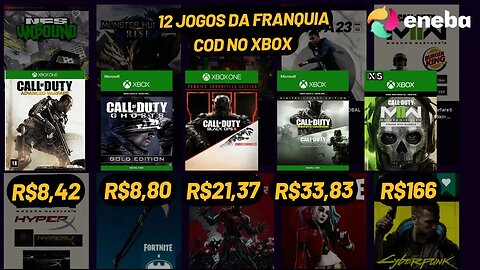 As Melhores Ofertas da Franquia Call of Duty do Xbox no Eneba