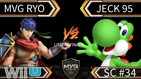 MVG Ryo (Ike) vs Jeck 95 (Yoshi) - SSB4 Losers Finals - Smash Wii U