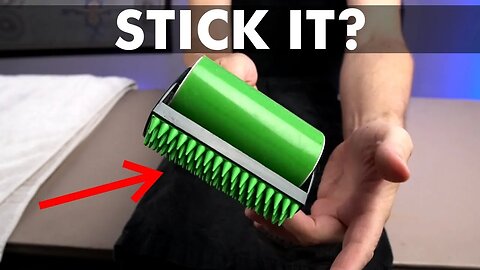 Stick It Roller Review, plus a Beat-Up Sticky Buddy!