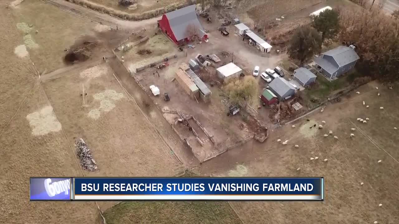 BSU researcher identifies results of vanishing farmland