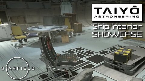 Taiyo Astroneering Ship Interior Showcase | Starfield