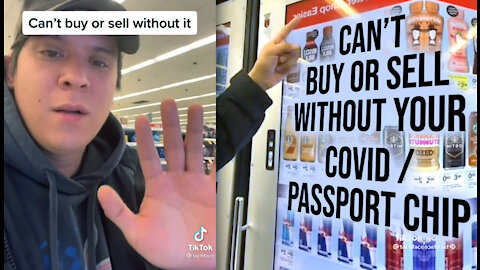 Can't Buy or Sell without the mark : Covid / Passport Chip : @tachface