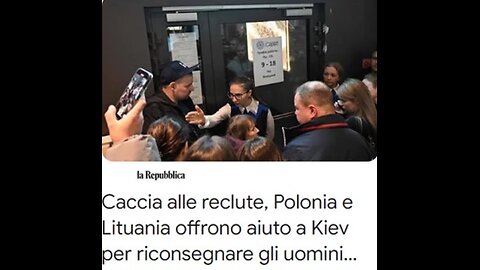 Polonia e Lituania: Caccia alle reclute Ucraine da mandare in trincea