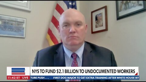 Lalor on Newsmax Discussing Unemployment Insurance Implosion for NYers, Big Checks for Illegals
