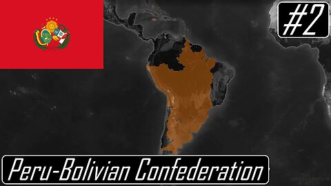 Crossing the Atlantic | Peru-Bolivian Confederation | Victorian Era | MegaMod | Age of History II #2