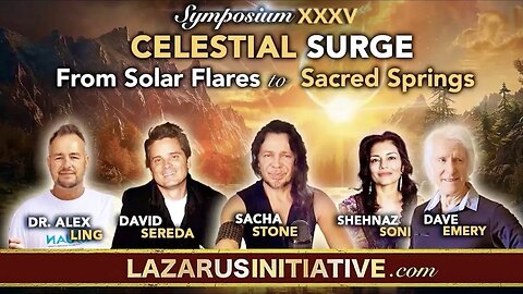 CELESTIAL SURGE: From Solar Flares to Sacred Springs! | Sacha Stone and Friends