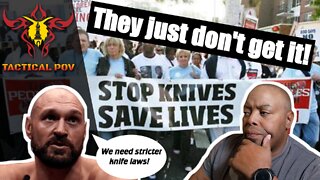 Tyson Fury Calls For Knife Ban In The UK!