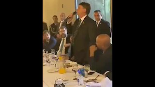 Jair Bolsonaro ataca imprensa por causa de despesa do governo