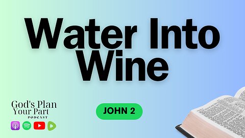 John 2 | Did Jesus Really Turn Water Into Wine?