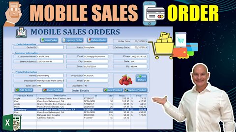 How To Create A Mobile App From Any Excel Sheet [Full Sales Order Application]